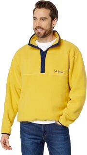 Куртка Bean&apos;s Classic Snap Fleece Pullover Adults L.L.Bean, цвет Field Gold L.L.Bean®