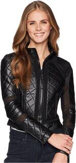 Куртка Moto Jacket Blanc Noir, черный