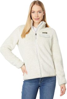 Куртка Hi-Pile Fleece Full Zip Jacket L.L.Bean, цвет Sailcloth Heather/Oyster L.L.Bean®