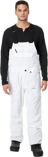 Брюки Roan Bib Overalls Volcom Snow, белый