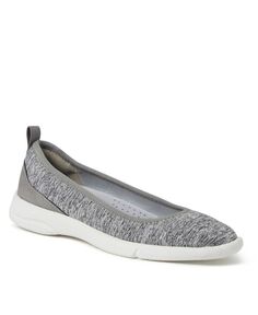 Женские балетки Mia Easy Foam Dearfoams, цвет Gray Heather