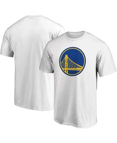 Мужская белая футболка с логотипом Golden State Warriors Primary Team Fanatics, белый