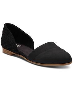 Женские балетки Jutti d&apos;Orsay TOMS, черный