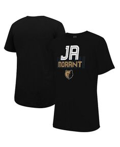 Черная мужская и женская футболка с графическим рисунком Ja Morant Memphis Grizzlies 2023/24 City Edition Player Stadium Essentials, черный