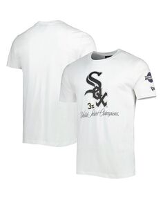 Мужская белая футболка Chicago White Sox Historical Championship New Era, белый