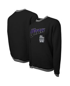 Мужской и женский черный пуловер Utah Jazz 2023/24 City Edition Club Level Stadium Essentials, черный