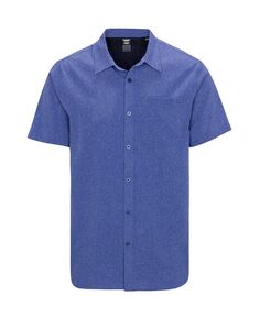 Мужская повседневная рубашка из технической ткани с четырехсторонним движением Lake Erie Psycho Tuna, цвет Sodalite blue