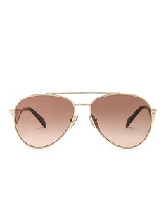 Солнцезащитные очки Prada Aviator Sunglases, золотой