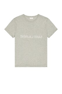 Футболка Saint Laurent Reverse, цвет Gris