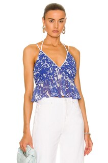 Топ Simkhai Rosa Strappy, цвет Amalfi Abstract Floral Print