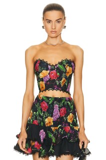 Топ Charo Ruiz Ibiza Vio Bustier, цвет Black Bonita