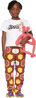 Эксклюзивная детская футболка с куклой SSENSE с логотипом Doublet