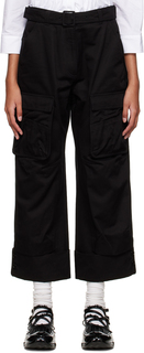 Черные широкие брюки Simone Rocha