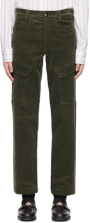 Зеленые брюки карго в стиле милитари paria /FARZANEH