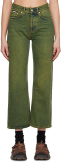 Зеленые джинсы Avalon Eytys