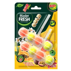 Подвеска для унитаза Master Fresh, Тропик, 2 шт, Duo effect 5 в 1