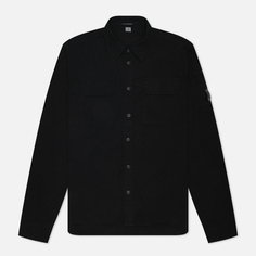 Мужская рубашка C.P. Company Gabardine Pocket, цвет чёрный