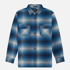 Мужская рубашка Pendleton Burnside Flannel, цвет голубой