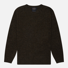 Мужской свитер Pendleton Shetland Crew Neck, цвет коричневый
