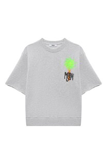 Хлопковый свитшот MSGM kids