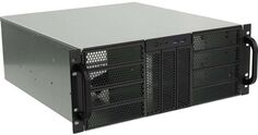 Корпус серверный 4U Procase RE411-D11H0-FE-65 черный, без БП, 11*5.25", 2*USB 3.0, EATX 12"x13"