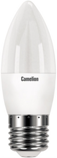 Лампа светодиодная Camelion LED12-C35/845/E27 12Вт/100Вт, E27, 170-265В, 4500К, 1000лм, свеча (13690)