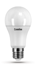 Лампа светодиодная Camelion LED7-A60/845/E27 7Вт/55Вт, E27, 170-265В, 4500К, 590лм, ЛОН (11254)