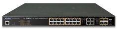 Коммутатор PoE Planet GS-4210-16UP4C управляемый, гигабитный, 16-портов 60W Ultra PoE Gigabit + 4-порта Gigabit Combo