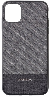 Чехол Lyambda EUROPA LA05-1254-BL для iPhone 12 Mini light grey strip