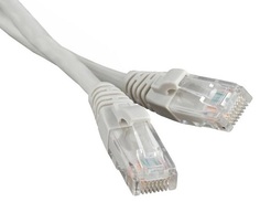 Кабель патч-корд U/UTP 6 кат. 1,5м Hyperline PC-LPM-UTP-RJ45-RJ45-C6-1.5M-LSZH-GY LSZH, серый