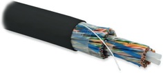 Кабель витая пара U/UTP 5 кат. 100 пар Hyperline UUTP100-C5-S24-OUT-PE-BK 24AWG(0.51 мм), медь, одножильный (solid), внешний, PE, чёрный, цена за метр