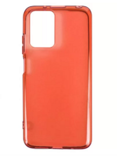 Чехол Red Line УТ000028426 накладка, силикон iBox Crystal для Xiaomi Redmi 10 (2022) (красный)