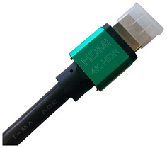 Кабель GCR GCR-HM461 GCR-50961 1.2м, HDMI 2.0, HDR 4:2:2, Ultra HD, 4K 60 fps 60Hz/5K 30Hz, 18.0 Гбит/с, 28/28 AWG
