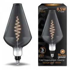 Лампа светодиодная Gauss 180802005 LED Filament Vase GAUSS E27 8.5W Gray 165lm 1800K 150 лм