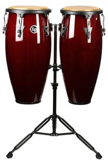 Набор Latin Percussion Aspire Wood Conga — темное дерево 10/11 дюйма