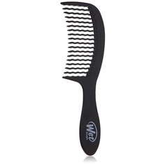 Расческа для распутывания волос, черная, унисекс, 1 шт., Wet Brush