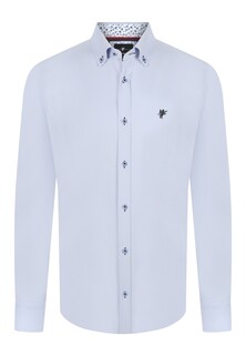 Рубашка на пуговицах стандартного кроя Denim Culture Duncan, пастельный синий