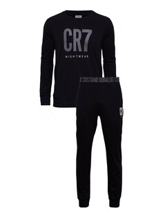 Длинная пижама CR7 - Cristiano Ronaldo Homewear, черный