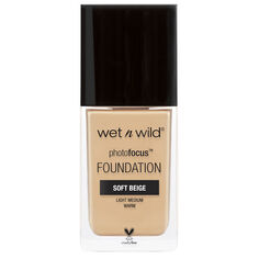 Мягкая бежевая тональная основа для лица Wet N Wild Matte, 30 мл