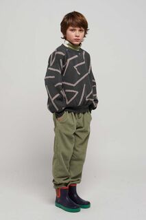 Детский хлопковый свитшот Bobo Choses, серый