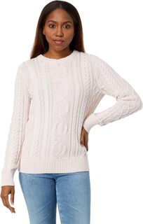 Свитер Soft Cotton Fisherman Crew Neck L.L.Bean, цвет Muted Rose Heather L.L.Bean®