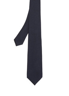 Темно-синий шерстяной галстук Beymen