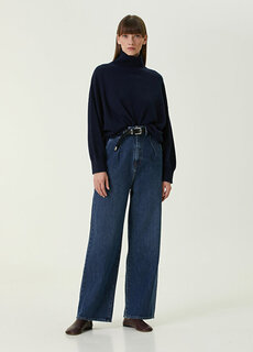 Синие широкие джинсовые брюки attu Loulou Studio