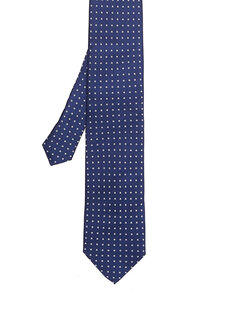 Темно-синий шелковый галстук Beymen