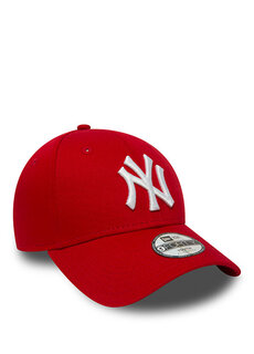 Красная детская шапка унисекс 9forty new york yankees New Era