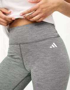 Серые леггинсы adidas Training Essential 7/8 adidas performance