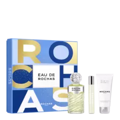 Женская туалетная вода Eau de Rochas Eau de Toilette Estuche para mujer Rochas, EDT 100 ml + Body Lotion 100 ml + Mini