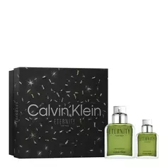 Мужская туалетная вода Eternity Eau De Parfum Estuche de regalo masculino Calvin Klein, EDP 100 ml + EDP 30 ml