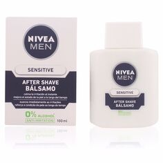 бальзам после бритья Men sensitive after-shave bálsamo 0% alcohol Nivea, 100 мл