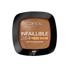 Пудра Infaillible 24h fresh wear matte bronzer L&apos;oréal parís, 9 г, 400-tan doré L'Oreal